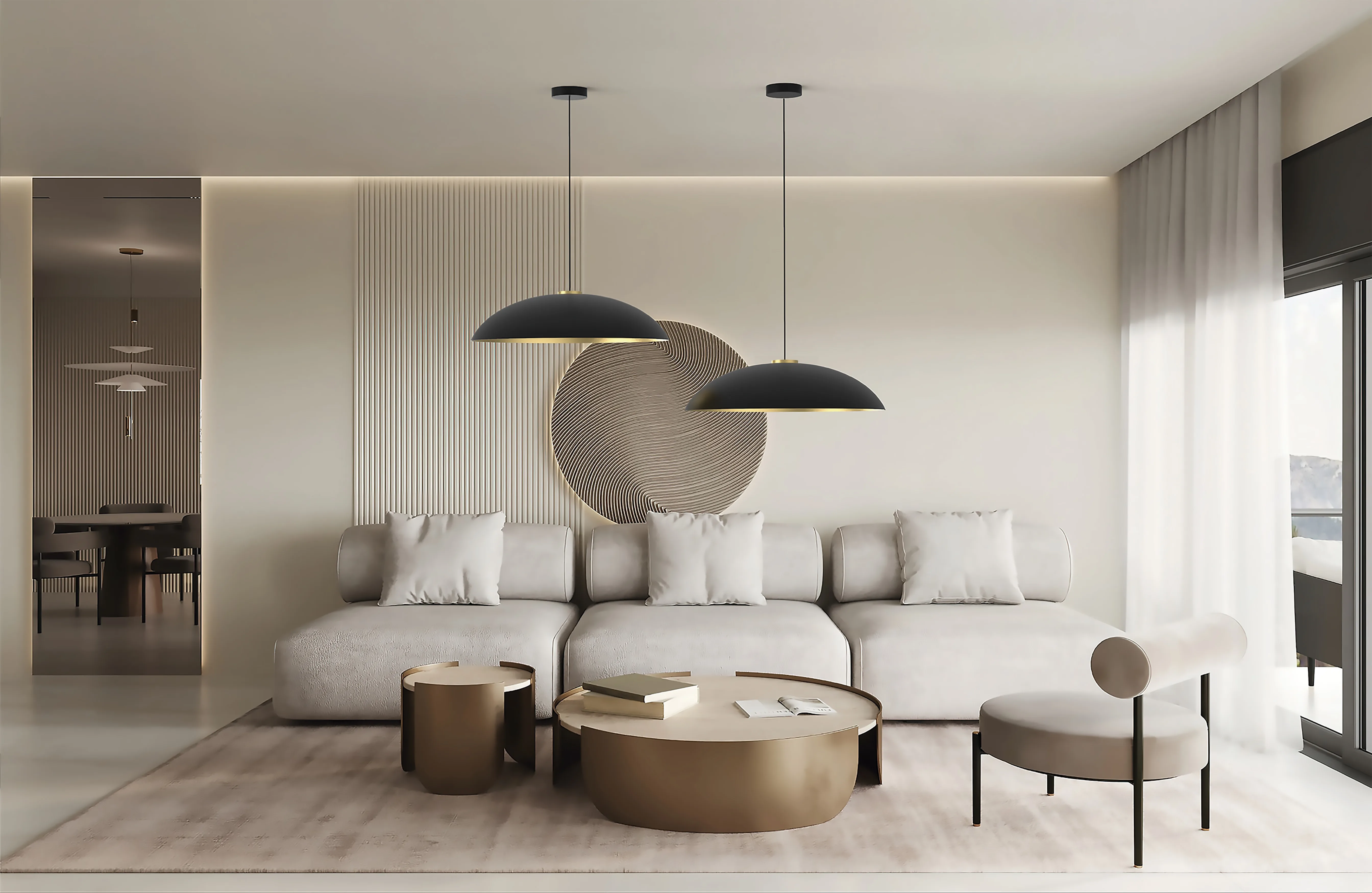 Ambiente iluminado premium